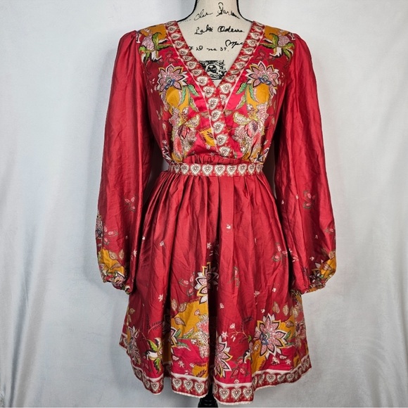 Emma red dress 12 - Picture 2 of 5